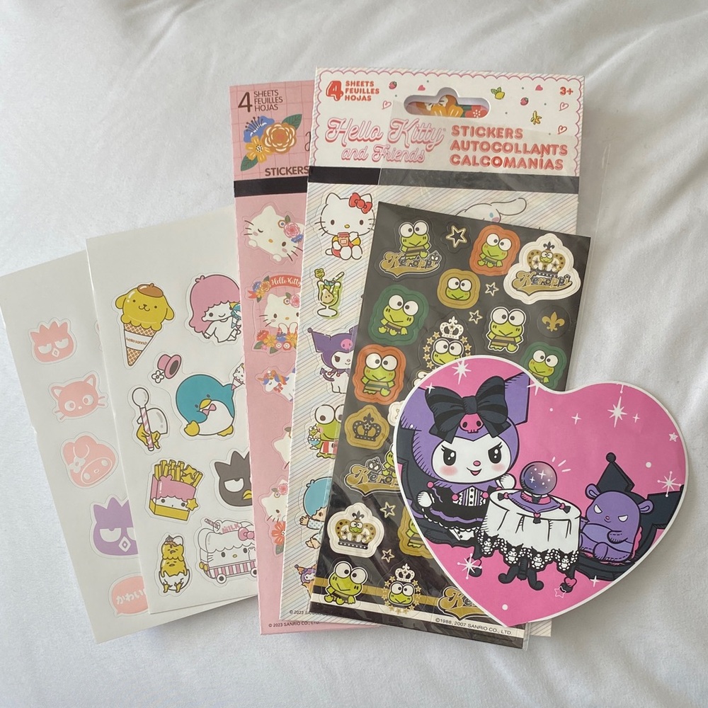 Sanrio Hello Kitty and Friends Sticker Set